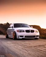 BMW M135i Alpine White on CCW Wheels 2018 года
